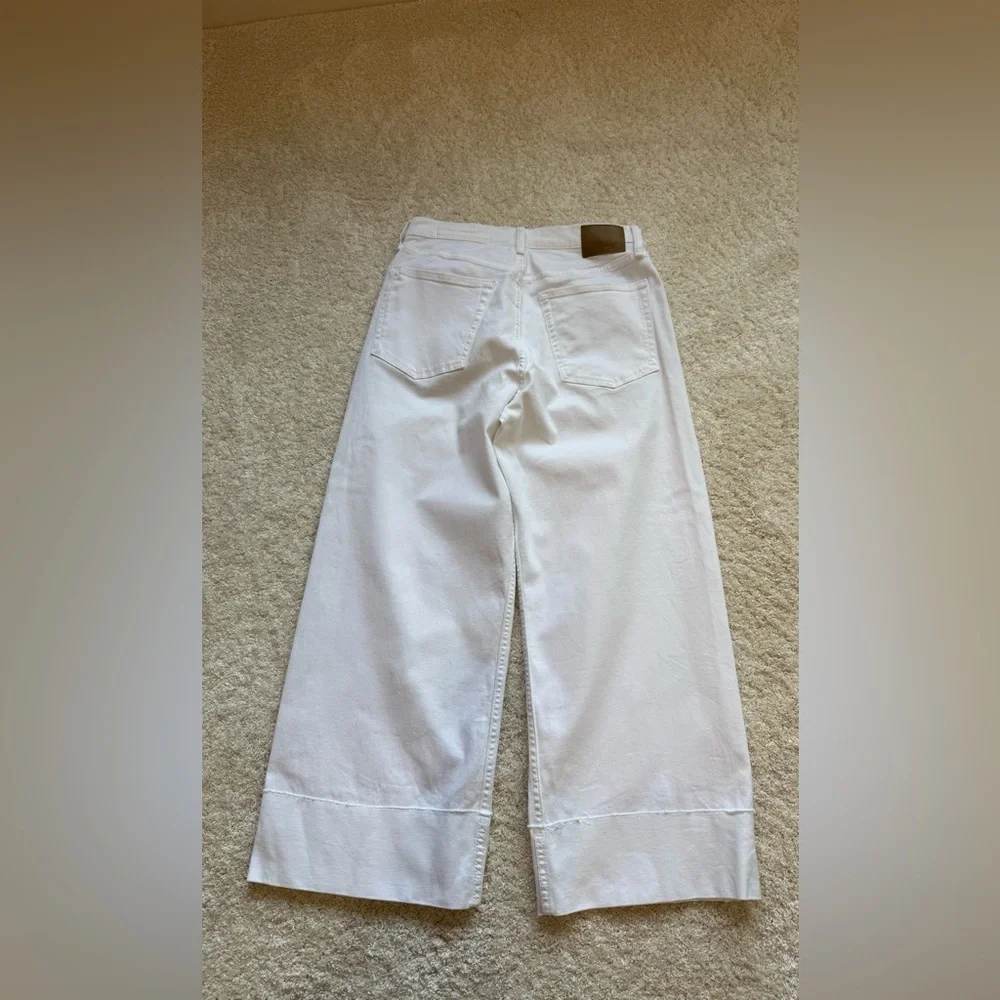 Rag & Bone Crisp White Trousers - Picture 3 of 7